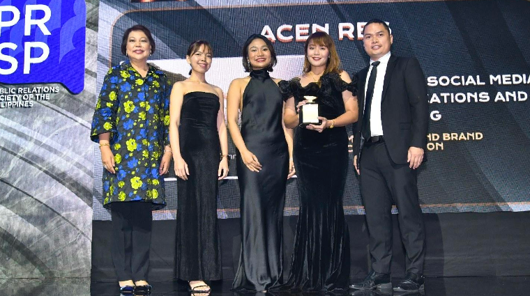 ACEN RES clinches Anvil Award for outstanding digital campaign