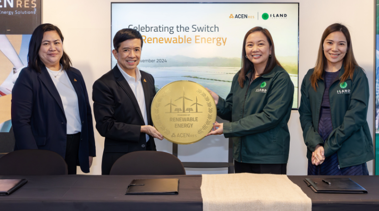 I-Land Bay Plaza Switches to 100% Renewable Energy with ACEN RES