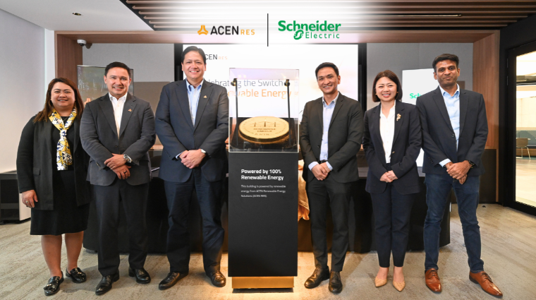 Schneider Electric taps ACEN RES to power Cavite facilities with 100% renewable energy