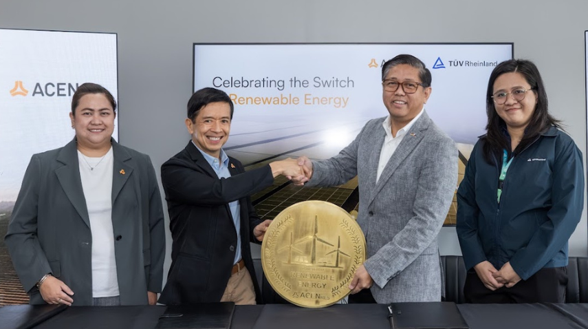 TÜV Rheinland Philippines shifts to 100% renewable energy with ACEN RES